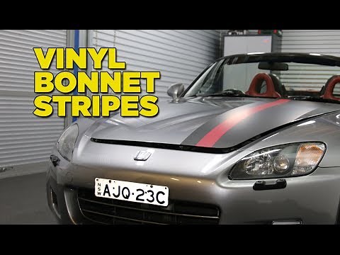 How To Apply Vinyl Bonnet/Hood Speed Stripes