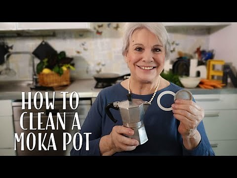 How to clean a moka pot - Mamma Giuliana