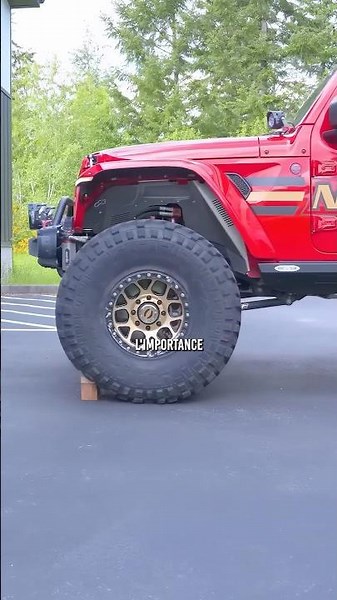 👀 The importance of tire pressure…