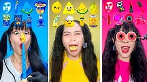 178K views · 2.5K reactions | Eating Only ONE COLOR Food Challenge Compilation 3 掠 | Toby | Facebook