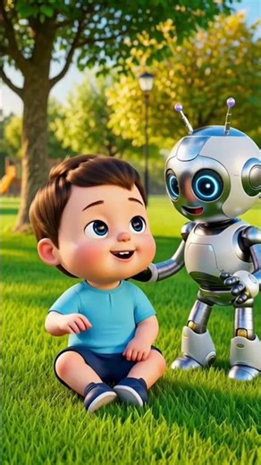 Nattoo and His Robot Friend 🤖✨ | Kids Animation #shortsviral