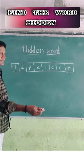 Find the hidden word #secret word finding #vocabulary #english #shorts
