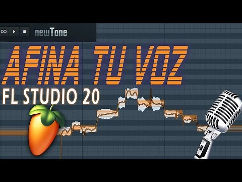 Cómo AFINAR la VOZ en FL Studio 20 🍐 | Newtone (TUTORIAL COMPLETO)