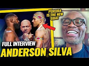 How Spider-Man & Bruce Lee Created A UFC Legend | Anderson Silva FULL interview
