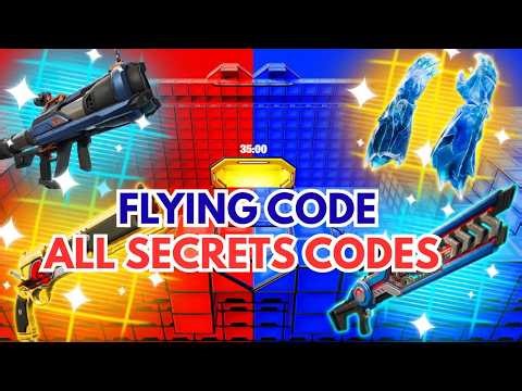 ALL SECRETS CODE RED VS BLUE GOAT MAP FORTNITE - FIND ALL SECRET CODE LOCATIONS (FLYING CODE) TUTO