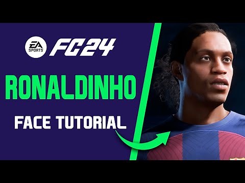 RONALDINHO | Face Tutorial - EA FC 24