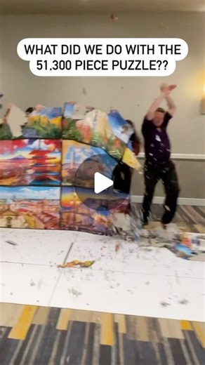 Karen Puzzles on Instagram: "What we do with the 51,300 piece puzzle??"