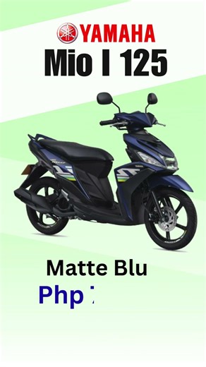 Yamaha Mio I 125 2026 New Colors and Price