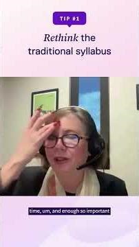 Is Your Syllabus Sending the Right Message? #shorts