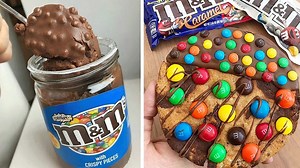 M&M’s Crunchy Spread & Colorful Cookie 🍫🍪 | Satisfying Dessert Compilation