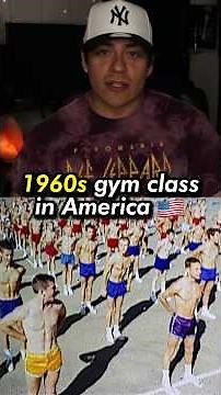 1960s Gym Class in America 🤯🇺🇸 #1960s #60s #oldschool #fitness #exercise #physicaleducation