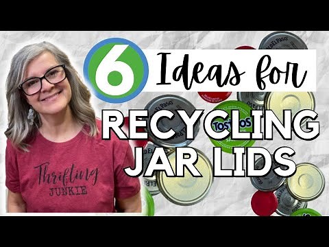 6 Creative Ways To Upcycle Glass Jar Lids