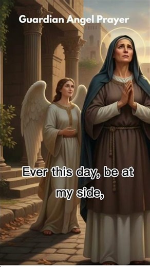 GUARDIAN ANGEL PRAYER. #angel #catholicprayer #prayerworks #catholicfaith #catholicism #catholics