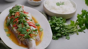 The NN-DS59NB 4-in-1 Steam Combination Microwave Oven is the solution to quick and healthy meals. The steam cooking function allows you to create restaurant quality dishes in just 15 minutes! Try Iron Chef Shellie's Ginger & Spring Onion Steamed Snapper recipe today! bit.ly/3uc8dFV | Panasonic Australia