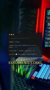 🎲 Um dado dentro do Python?!