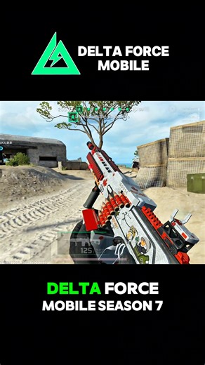BEST LMG QJB201🔥💀IN DELTA FORCE MOBILE #deltaforcemobile #deltaforce