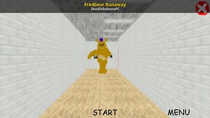Fredbear Runaway Mod for Baldi's Basics | Baldi Mods