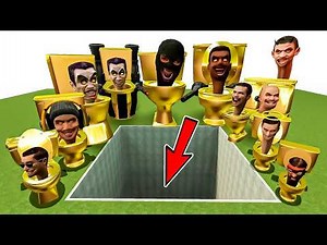 Spartan Kicking All New Skibidi Toilets in the Giant Pit #186 - Garry's Mod