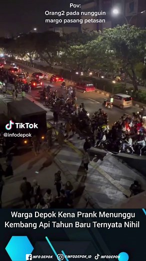 Kekecewaan Warga Depok di Malam Tahun Baru 2022