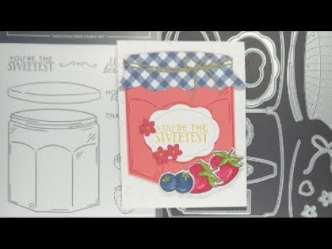 Stampin’ Up! Filled With Sweetness Thank You Card Tutorial #diy #patternedpaper #papercrafting