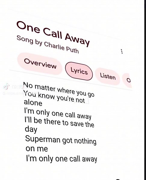 One Call Away Lyrics by Charlie Puth: Meaning Explained