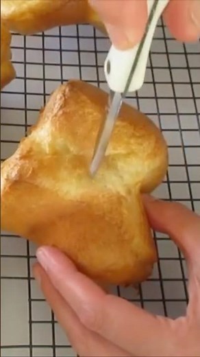 POPOVERS 😋 So YUMMY 😍 #food #baking #homemade #bread #recipe #tutorial