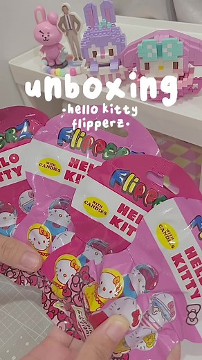 Unboxing Hello Kitty Flipperz Toy | Funny Pink XH