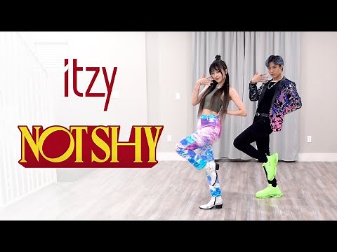 ITZY - 'Not Shy' Dance Cover | Ellen and Brian