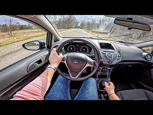 2012 Ford Fiesta VII | 1.5 TDCi 75HP | POV Test Drive