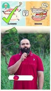 “Clear Aligners or Braces – Which One’s Worth Your Money?” | #dranasansari #Shorts