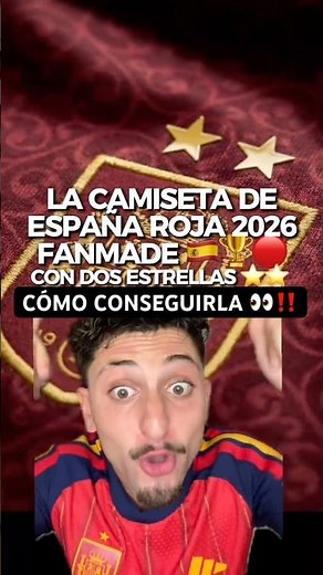 ⭐⭐🇪🇸 YOU CAN NOW GET THE CHAMPION SPAIN RED JERSEY! 🏆 2026 TWO-STAR KIT ‼️