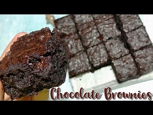 ULTIMATE Chocolate Brownie Recipe | How to make Fudgy Brownies | Best Brownie Recipe