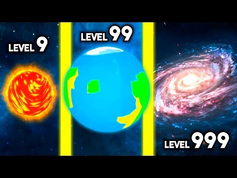 CREATING GALAXIES and OUR SOLAR SYSTEM in Idle Galaxy 📱🎮