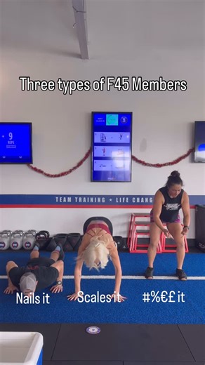 F45 Training St Petersburg on Instagram: "Every class has: The pro ➡️ nailed it The grinder ➡️ scaled it The chaos goblin ➡️ tantrum + vibes 😤😂 And we love them all. #F45StPete"