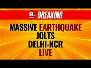 BREAKING: Earthquake Jolts Delhi-NCR, Strong Tremors Felt Across Region | LIVE | Delhi News