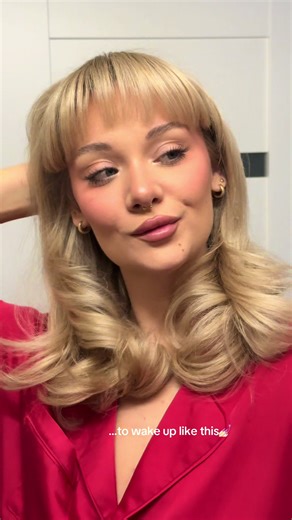 czy to jest opłacalna inwestycja? TAK #hairtok #hairstyle #blowout #overnightblowout #tutorial blowout, wałki, loki, bez użycia ciepła✌🏻