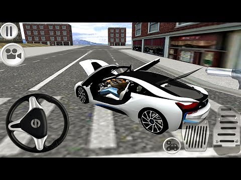 Luxury BMW İ8 Car Driving Simulator in Open World - Android Gameplay