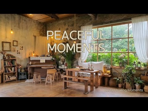 Korea Healing Moments 🇰🇷 |Peaceful Piano & Nature Sounds | Relax, Sleep, Study, Meditation #Relaxing