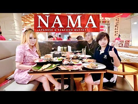 Come try the Japanese and seafood buffet at NAMA Japanese and Seafood Buffet. There's so much foo...