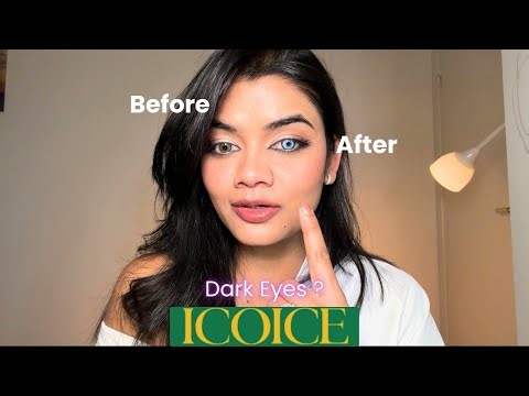Do Colored Contact Lenses Really Show on Dark Eyes? | ICOICE Lenses Review