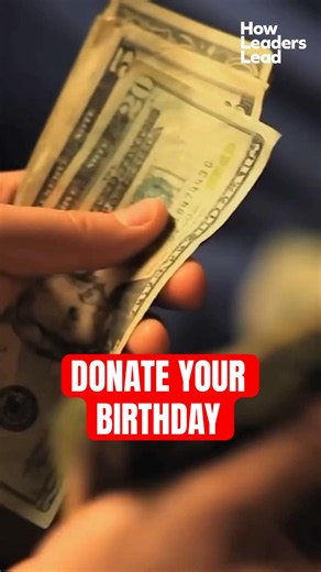 He Turned His Birthday Into a Fundraising Idea That Went Viral