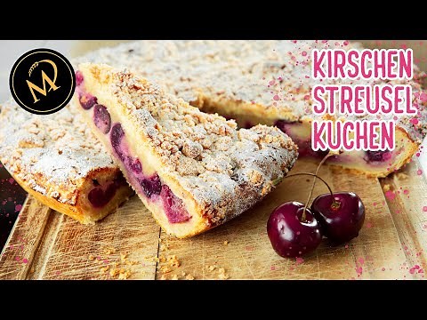 Kirschen Streusel Kuchen - unglaublich lecker und schnell gemacht