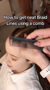 40K views · 136 reactions | How to get those Braid Lines super nest using a comb - no long nails required! #HowToBraid #DutchBraidTutorial #BraidsForDays #LearnToBraid | Bonnie Braids By Sarah | Facebook