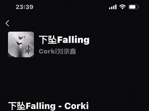 下坠falling现场歌词