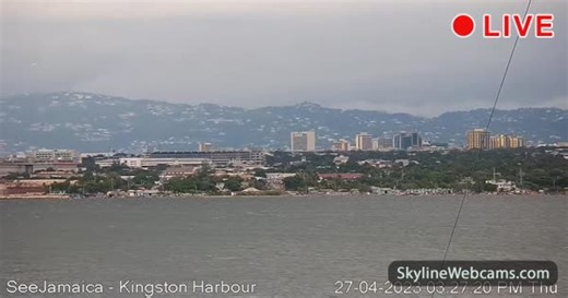 【LIVE】 Webcam Porto di Kingston - Giamaica | SkylineWebcams