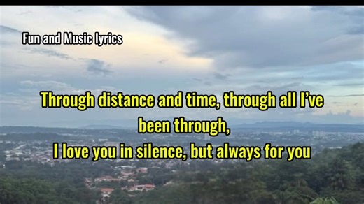 447K views · 8.3K reactions | I Love You In Silence (Love romanfic song) #funandmusiclyrics #love | Fun and Music lyrics | Facebook