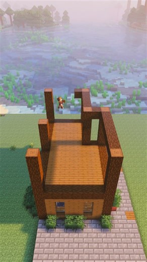 Spruce is so underrated for building #minecraft #minecraftbuild