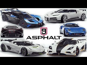 Asphalt 9 Legends | ALL CARS + DLC | 2023 [4K]