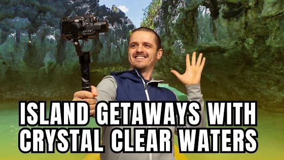 Island getaways with crystal clear waters
