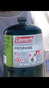 How long does a 5lb propane tank last?